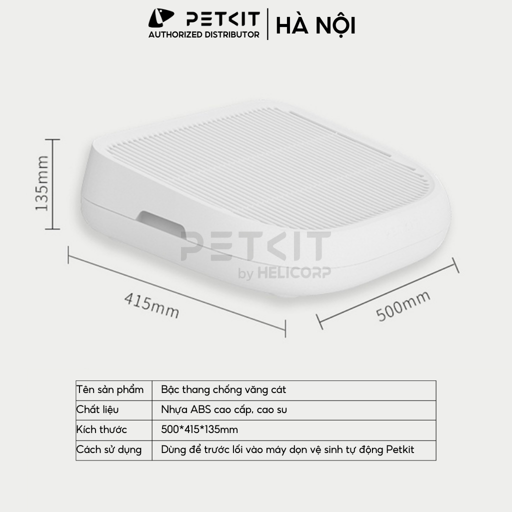 Ảnh Bậc Thang Hứng Cát PETKIT Cho Máy Vệ Sinh 2