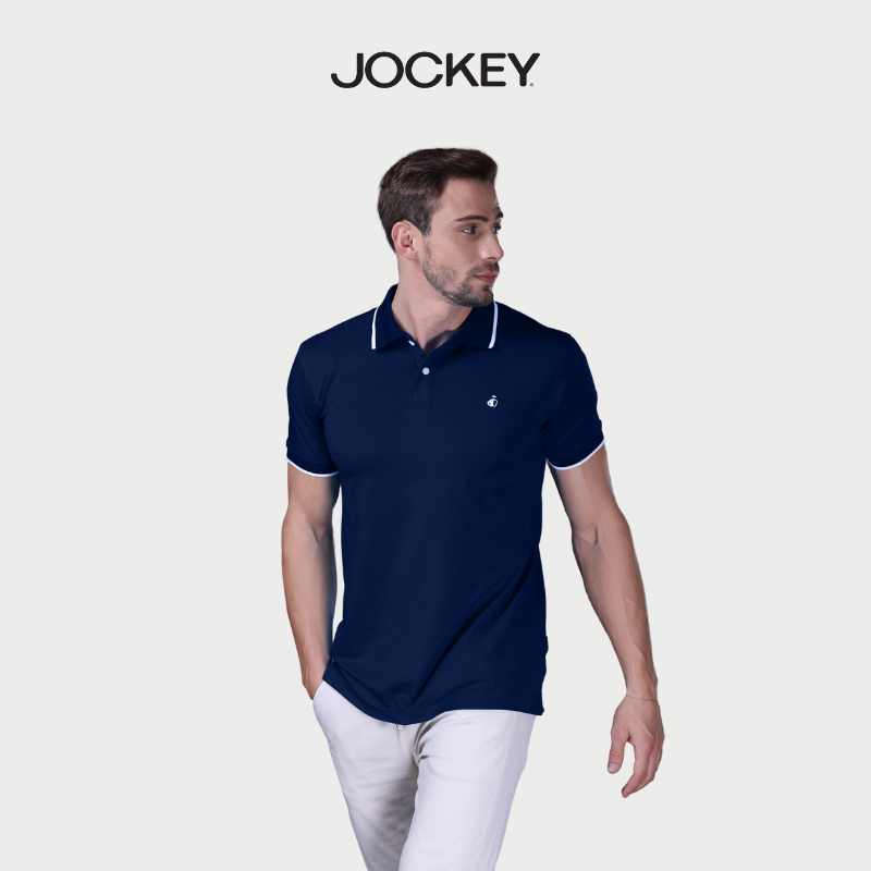 Ảnh Áo Polo Jockey Nam thêu logo - J1313 4