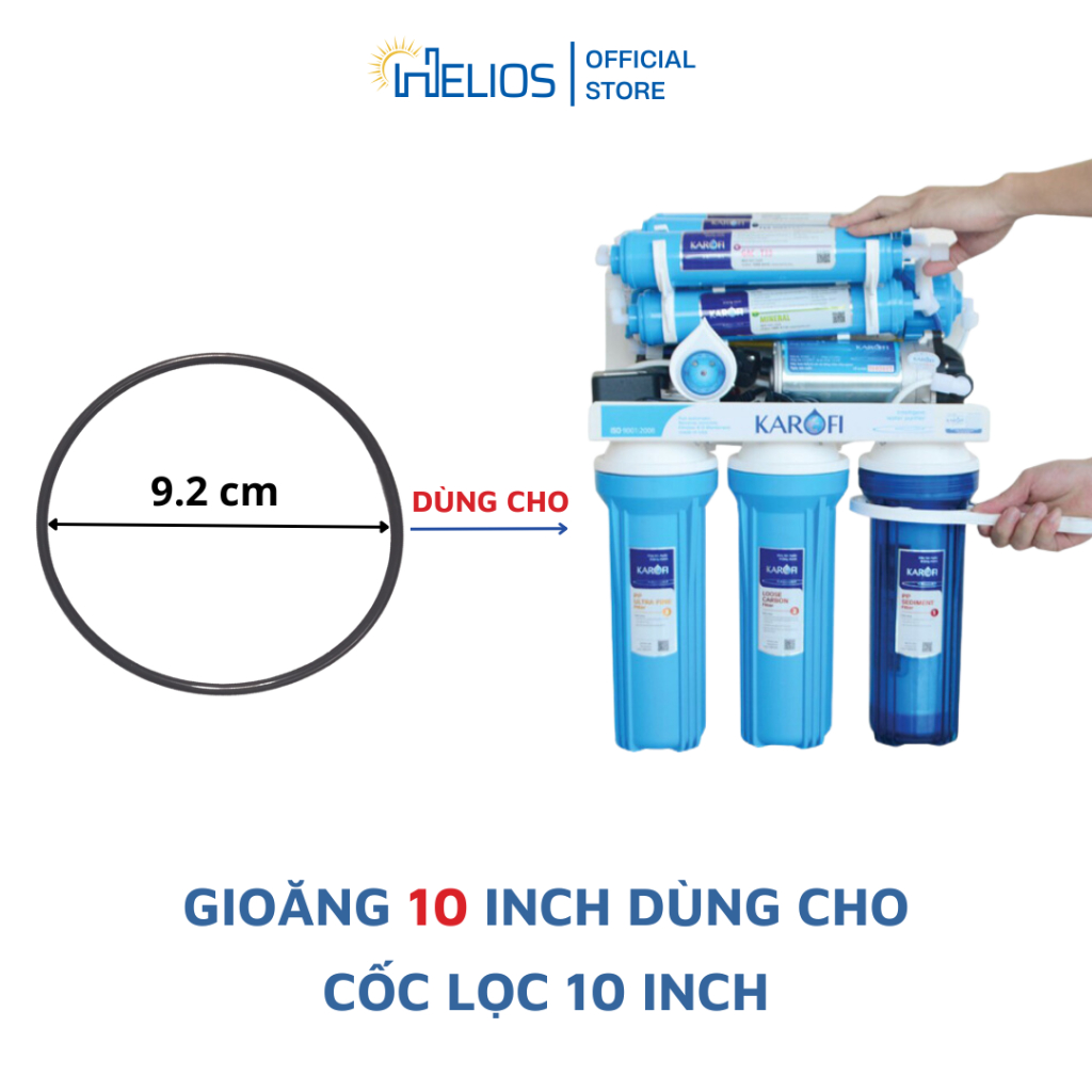 Ảnh Gioăng cao su cho cốc lọc 10inch, 20inch, gioăng bé dùng cho máy lọc nước RO 2