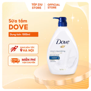 Sữa Tắm DOVE Thái Lan Chai to 1000ml - Chuẩn Hàng Nội Địa Thái - chai 1 lít tiết kiệm