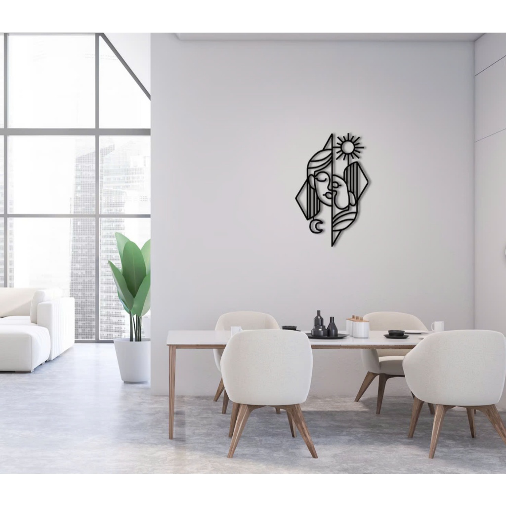 Tranh sắt CNC A12 | Tranh sắt "Cung hoàng đạo", Treo tường nghệ thuật, Decor trang trí nội thất