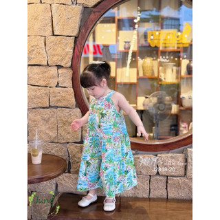 Maxi cây dừa. Set đi biển chị em. Đồ cặp cho bé. Đồ đi biển bé gái, bé trai họa tiết non sông Việt Nam 10-40kg