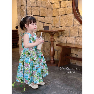 Maxi cây dừa. Set đi biển chị em. Đồ cặp cho bé. Đồ đi biển bé gái, bé trai họa tiết non sông Việt Nam 10-40kg