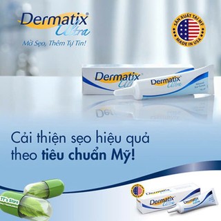 [ CHÍNH HÃNG ] Gel Dermatix Ultra Hỗ Trợ Giảm Sẹo, Giảm Đau Ngứa (Tuýp 15g)