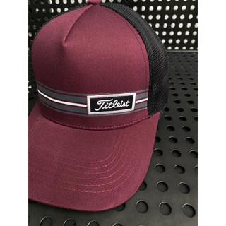 Mũ golf lưỡi trai Titleist màu đỏ mận siêu sang chất đẹp