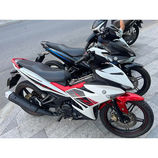 Tem Rời Dán Xe Exciter 150 Mẫu Zin trắng Đen Đỏ Cực Hot, Hàng 3 Lớp Chất Lượng Cao .Team Decal