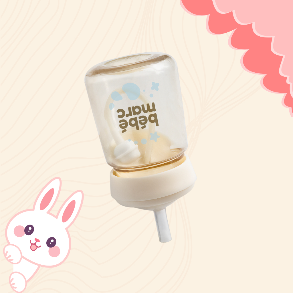 Ảnh Ống Hút Silicone Có Bi Trọng Lực bébémarc - Giúp Bé Uống Dễ Dàng Ở Mọi Góc Độ (Set 2 cái) 4