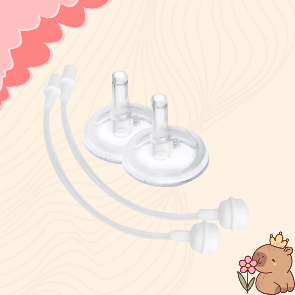 Ảnh Ống Hút Silicone Có Bi Trọng Lực bébémarc - Giúp Bé Uống Dễ Dàng Ở Mọi Góc Độ (Set 2 cái) 3