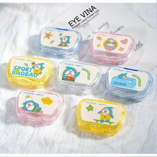 Hộp gương - Khay đựng lens -  Dụng cụ bảo quản kính áp tròng