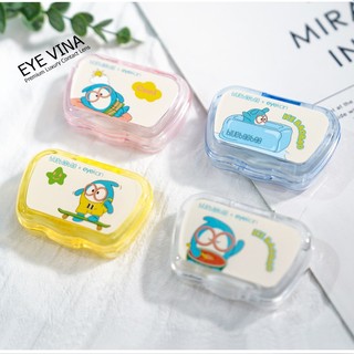 Hộp gương - Khay đựng lens -  Dụng cụ bảo quản kính áp tròng
