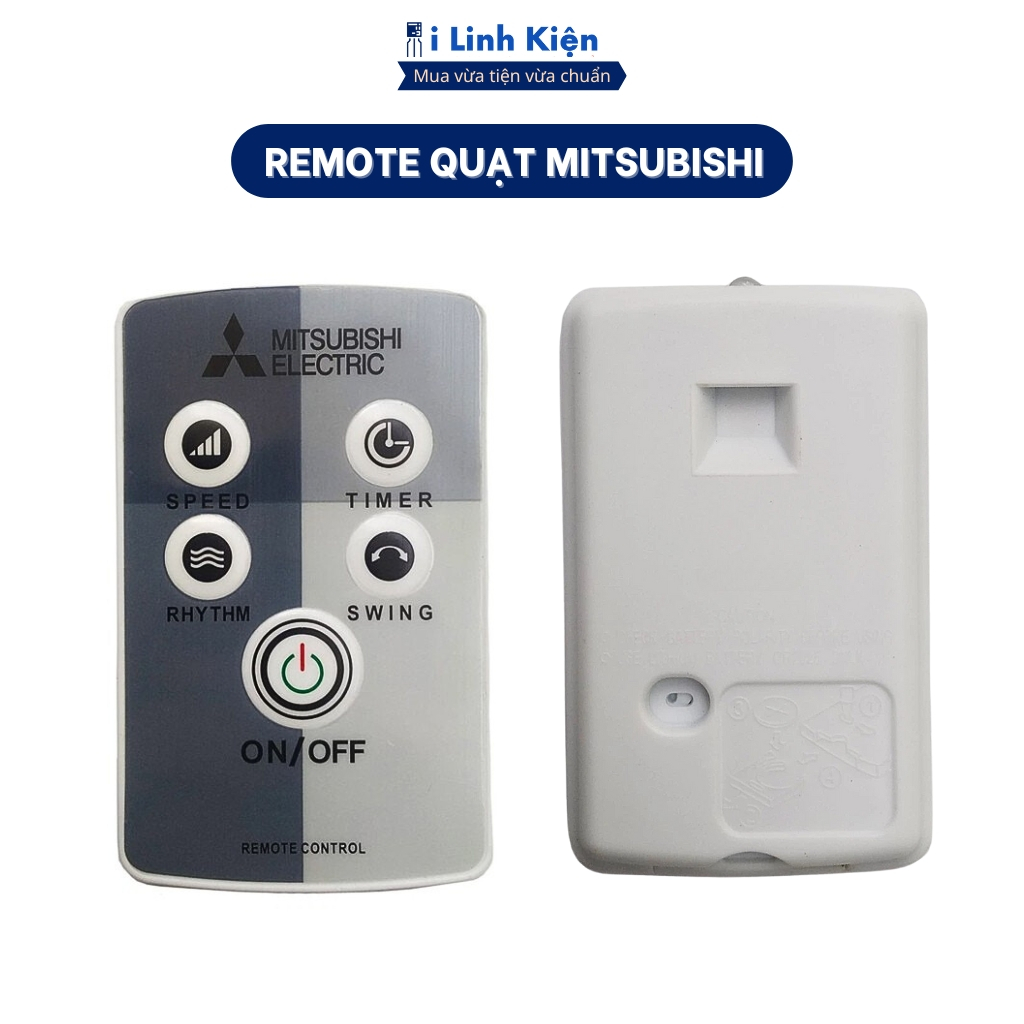 Điều Khiển Quạt Mitsubishi Remote Cho Quạt Cây Chính Hãng ILinhkien