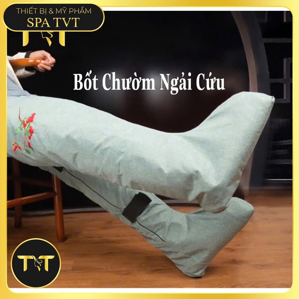 BỐT CHƯỜM NGẢI CỨU DƯỠNG SINH ĐÔNG Y TVT, ỦNG NGẢI CỨU GIỮ ẤM CHÂN HỖ TRỢ THƯ GIÃN, BH 12 THÁNG
