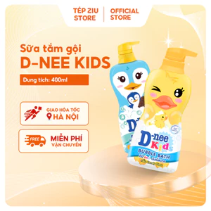 Sữa Tắm Gội Cho Trẻ Em 2in1 DNEE KID Hình Thú chai 350ml - Hàng Chuẩn Nội Địa Thái Lan, An Toàn Dịu Nhẹ