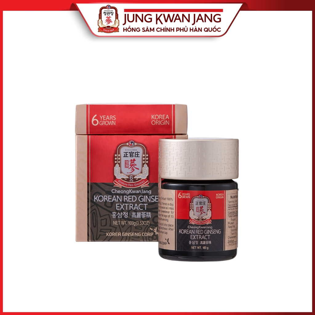 Ảnh Tinh Chất Hồng Sâm Cô Đặc Hàn Quốc KGC Jung Kwan Jang Global Extract (100g) 1