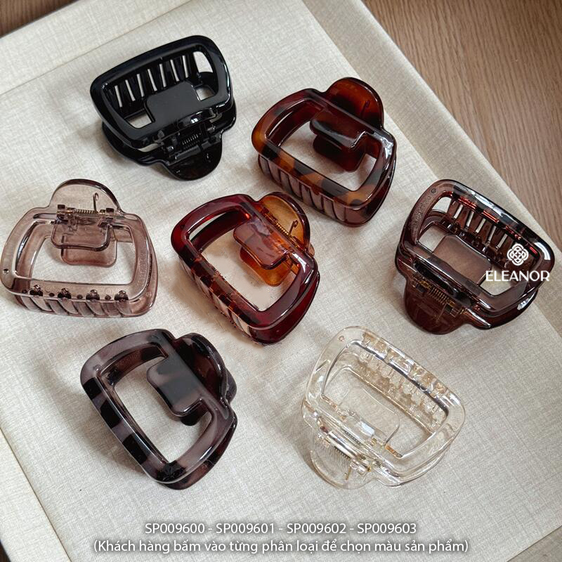 Kẹp tóc nữ Eleanor Accessories ngọc trai nhân tạo kẹp càng cua đính đá phụ kiện tóc 7732