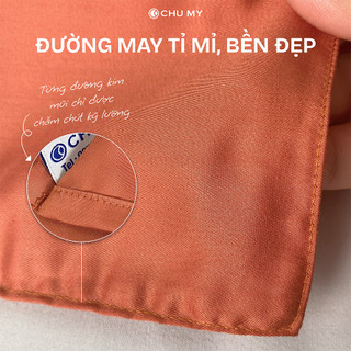 Vỏ Gối Tencel 60s Chu My Mềm Mại Thoáng Khí Chống Nhăn Giảm Nhiệt