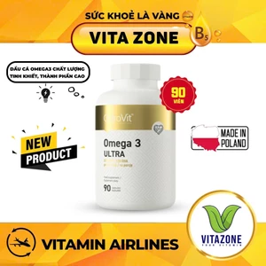 Viên Dầu Cá Cô Đặc Ostrovit Omega 3 Ultra Hỗ Trợ Sức Khỏe