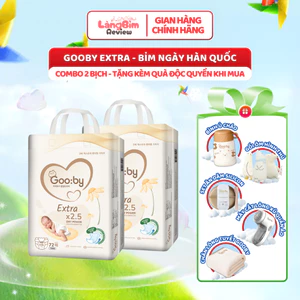 Tã/Bỉm Dán Quần Ban Ngày Gooby Extra Siêu Mỏng Từ 5kg - 35kg Chính Hãng