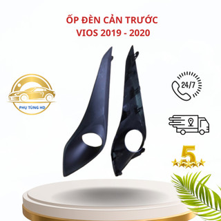 Ốp đèn gầm, dưỡng đèn gầm theo xe toyota Vios đời 2018-2020 nắp zin theo xe.