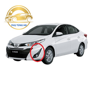Ốp đèn gầm, dưỡng đèn gầm theo xe toyota Vios đời 2018-2020 nắp zin theo xe.