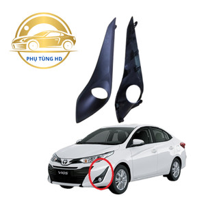 Ốp đèn gầm, dưỡng đèn gầm theo xe toyota Vios đời 2018-2020 nắp zin theo xe.