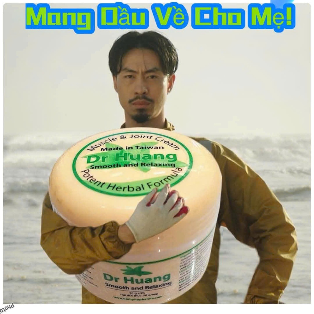 Dầu thảo dược Dr Huang (50g)( Mua 8 hộp tặng 1 hộp)