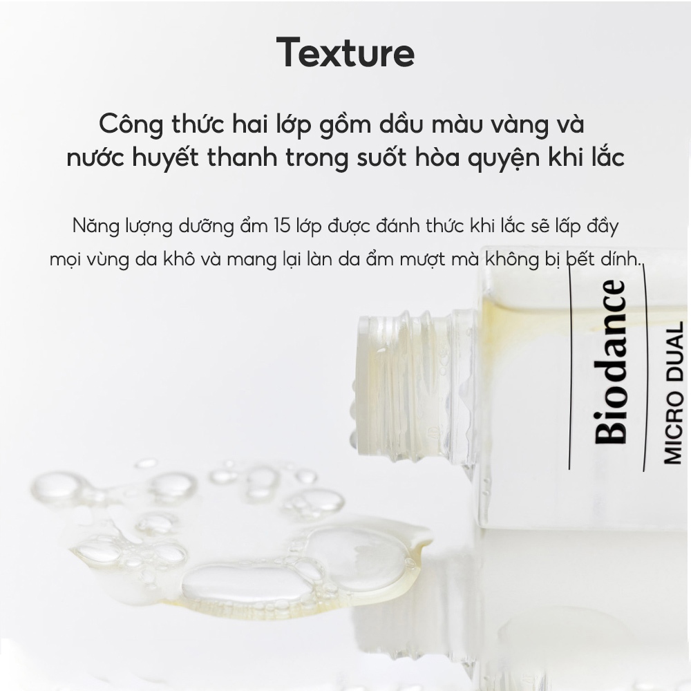 Ảnh BIODANCE Toner Chiết Xuất Dầu Hạt Nho Huyết Thanh Cấp Ẩm Cải Thiện Kết Cấu Da Micro Dual Serum Toner 4