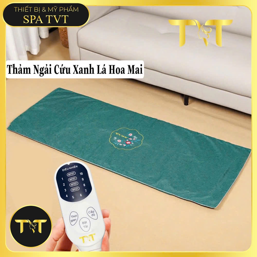 THẢM NGẢI CỨU HOA MAI TVT, THẢM NGẢI CỨU CÁ CHÉP KHÔNG GỐI, THẢM DƯỠNG SINH TOÀN THÂN