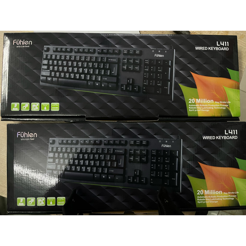Bàn phím chơi game Fulhen L411 Chính hãng NEW | Shopee Việt Nam