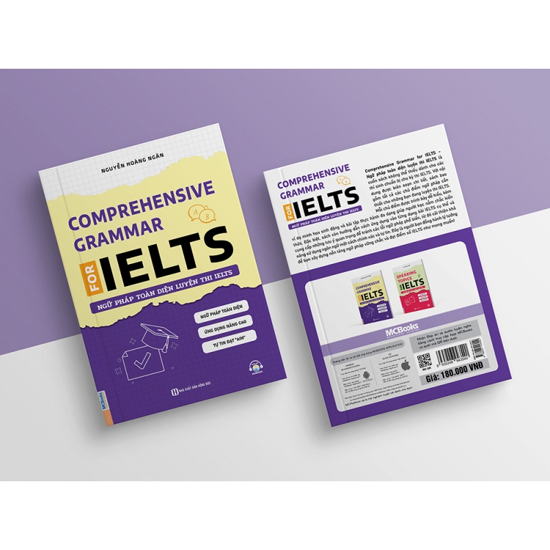 Ảnh Sách - Bộ 3 Cuốn Luyện Thi Ielts Từ Con Số 0, Luyện Ngữ Pháp Toàn Diện, Luyện Nói Theo Chủ Đề (Combo/Lẻ Tùy Chọn) 3