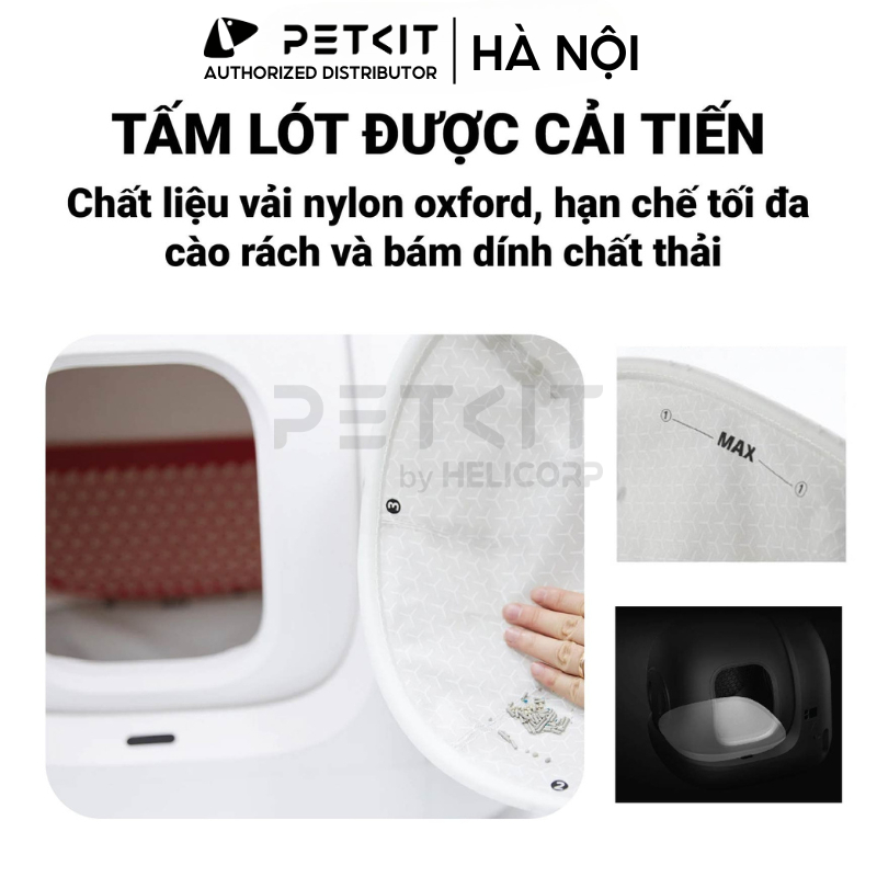 Ảnh Tấm Lót Đáy Chống Dính Dùng Cho Máy Dọn Phân Mèo PETKIT Pura Max 4