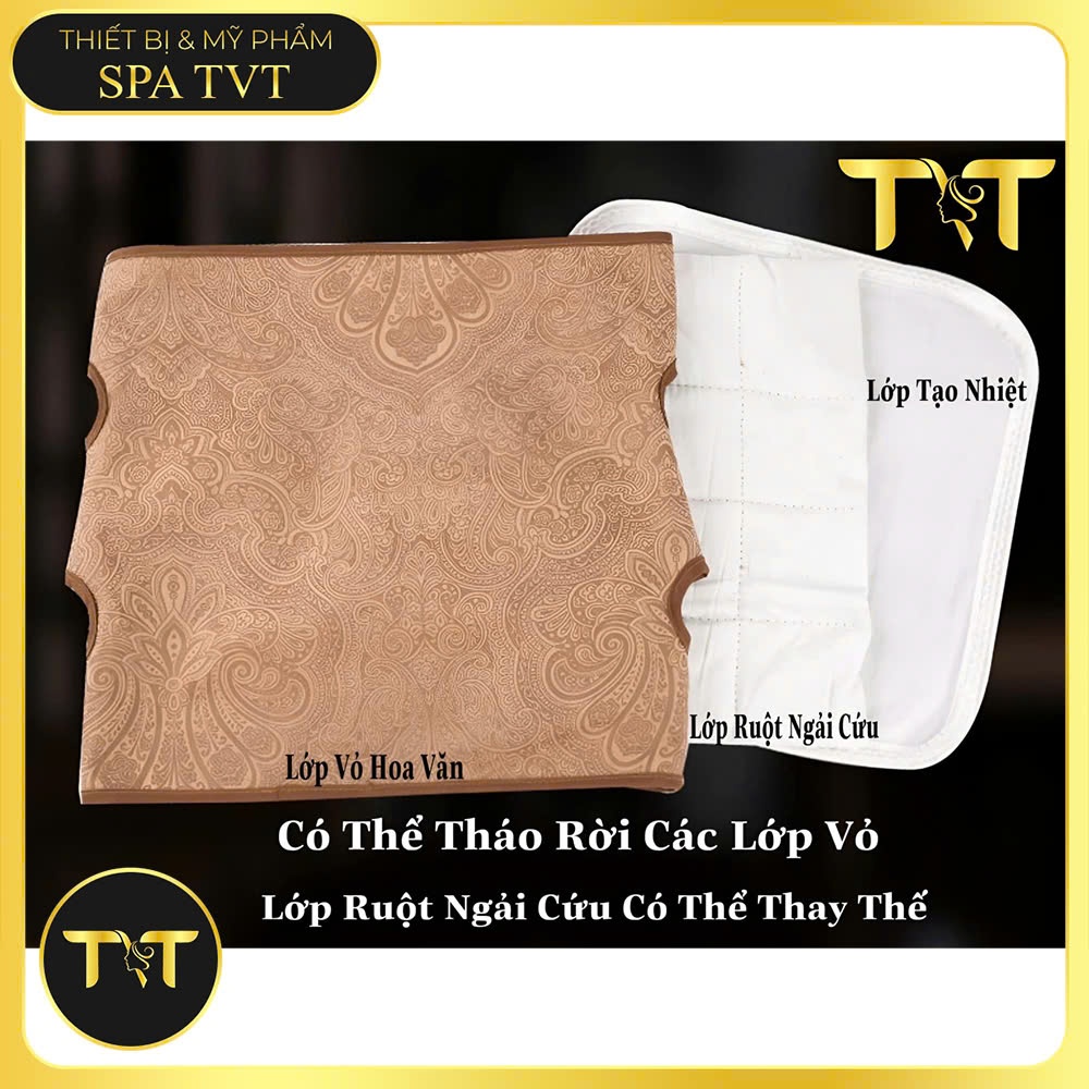 ĐAI CHƯỜM GỐI NGẢI CỨU TVT – MASSAGE NHIỆT, LÀM ẤM KHỚP GỐI, HỖ TRỢ GIẢM MỎI VÀ THƯ GIÃN