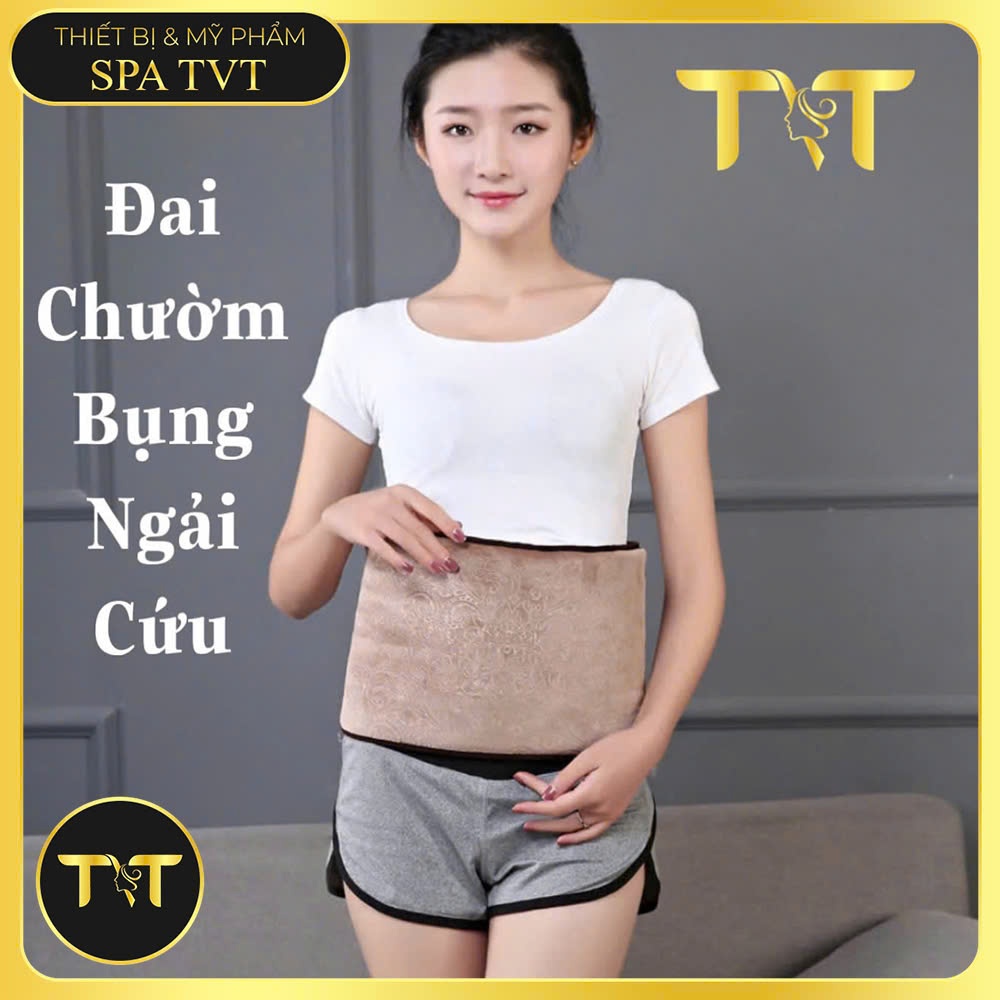 ĐAI CHƯỜM BỤNG NGẢI CỨU TVT, GIỮ ẤM BỤNG EO LƯNG, THƯ GIÃN CƠ THỂ, LƯU THÔNG KHÍ HUYẾT