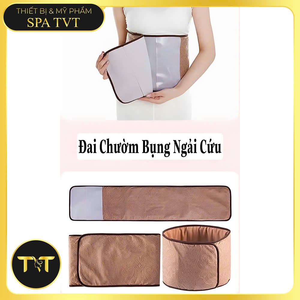 ĐAI CHƯỜM BỤNG NGẢI CỨU TVT, GIỮ ẤM BỤNG EO LƯNG, THƯ GIÃN CƠ THỂ, LƯU THÔNG KHÍ HUYẾT
