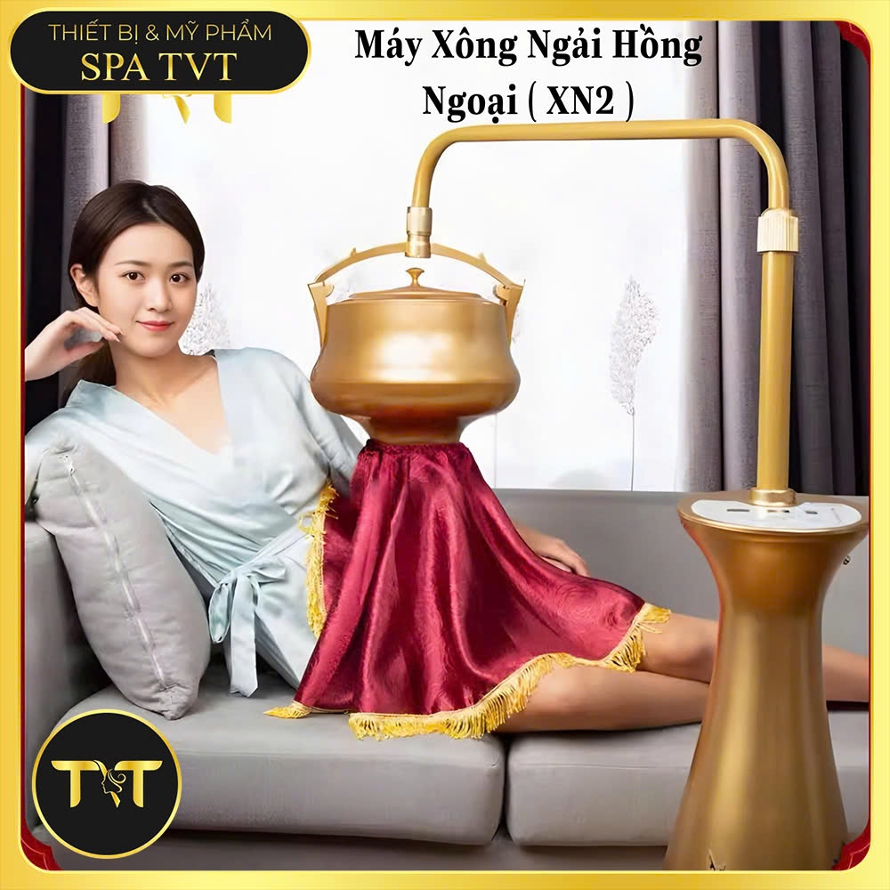 MÁY XÔNG NGẢI CỨU KHÔ TVT XN2, XÔNG HỒNG NGOẠI DƯỠNG SINH, LÀM ẤM CƠ THỂ,THƯ GIÃN, CHĂM SÓC SỨC KHỎE