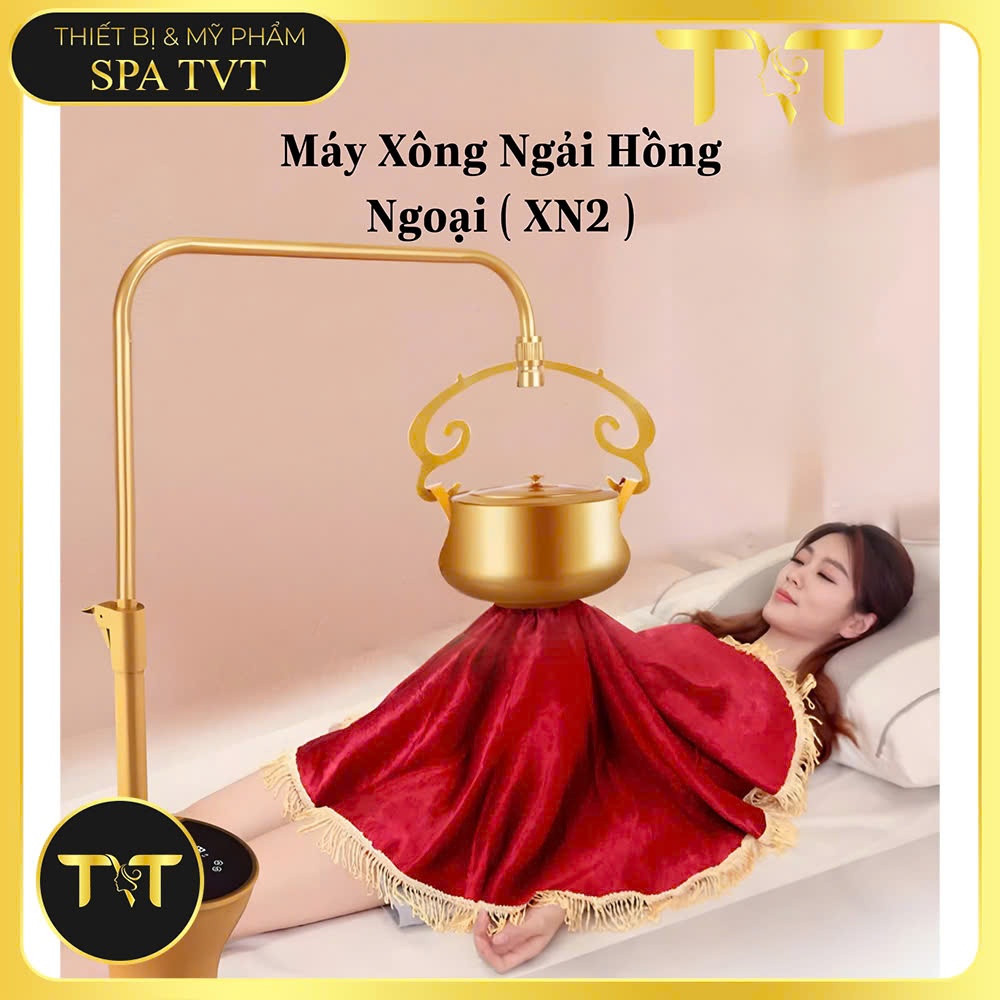 MÁY XÔNG NGẢI CỨU KHÔ TVT XN2, XÔNG HỒNG NGOẠI DƯỠNG SINH, LÀM ẤM CƠ THỂ,THƯ GIÃN, CHĂM SÓC SỨC KHỎE