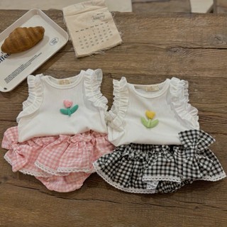 Set Body váy 3 chi tiết bé gái 6-12kg. Bộ đồ đi chơi bé gái kèm bờm đầu dễ thương. Dino Kids