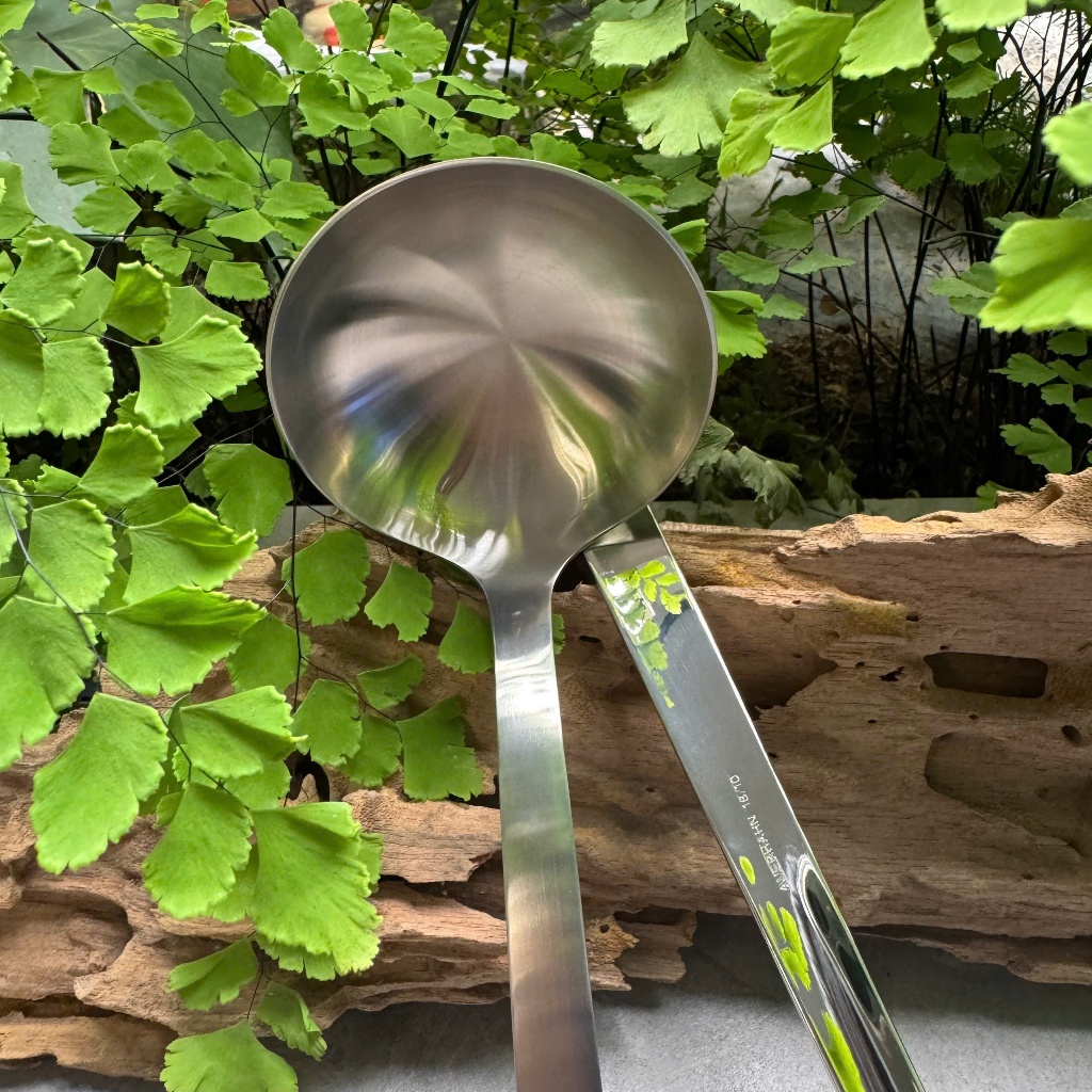 Muôi Canh CHOCKMEN Inox 18/10 Siêu Dày Muỗng Múc Canh Thìa To Muôi Canh Vá Nhà Bếp Nguyên Khối