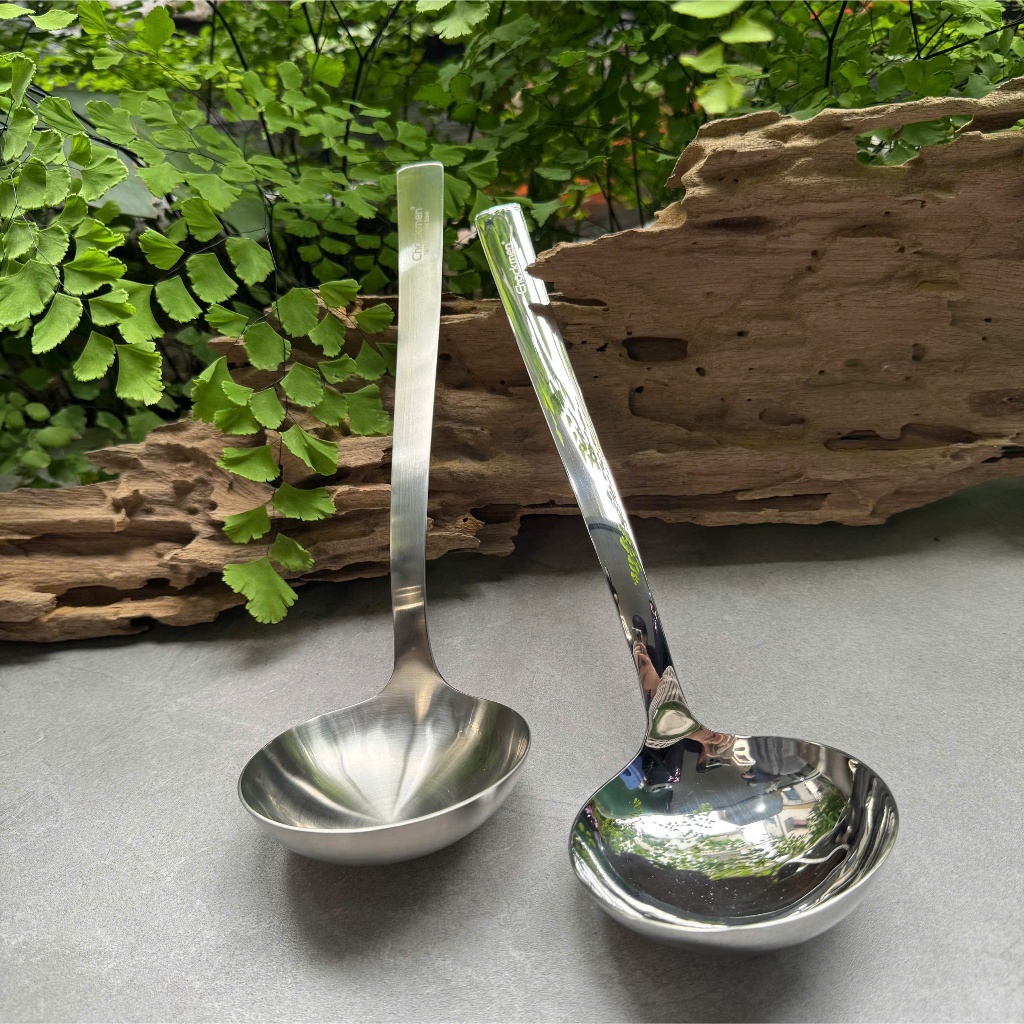 Muôi Canh CHOCKMEN Inox 18/10 Siêu Dày Muỗng Múc Canh Thìa To Muôi Canh Vá Nhà Bếp Nguyên Khối