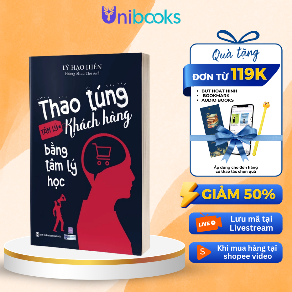 Bìa sách Thao Túng Tâm Lý Khách Hàng Bằng Tâm Lý Học - phiên bản khác