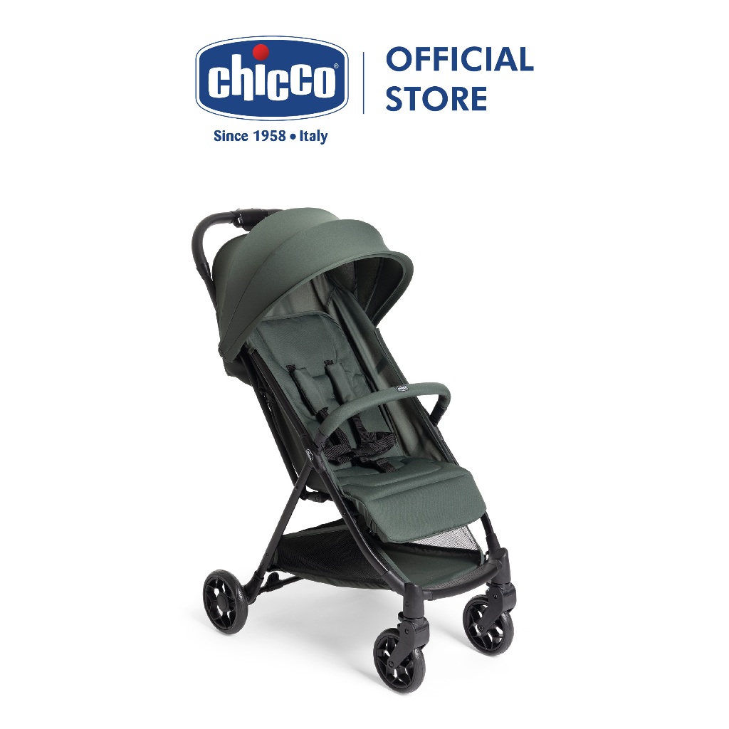 Xe đẩy gấp gọn Chicco Urbino - Màu xanh đại dương/Màu xanh rừng thông