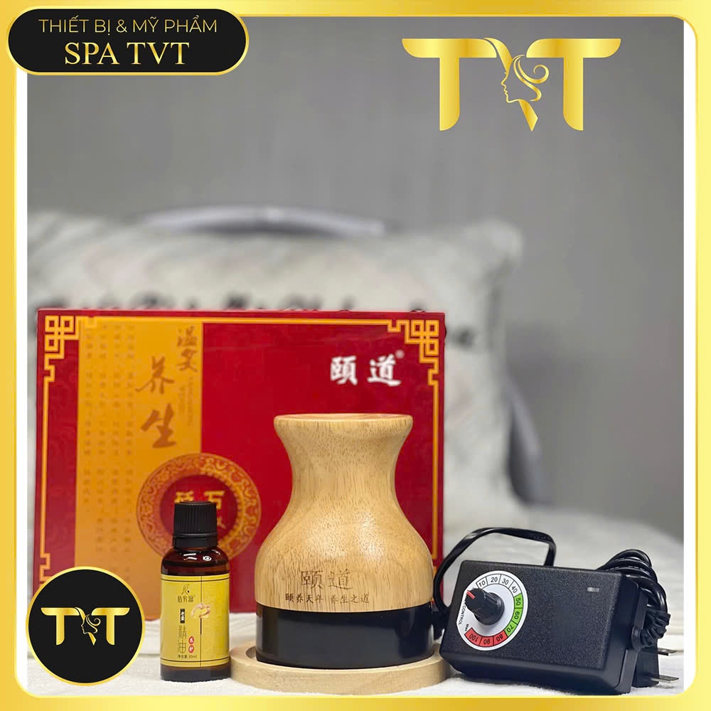 Cốc Hồng Quang Cao Cấp Chải Thông Kinh Lạc, Massage Vai Cổ Gáy, Dưỡng Sinh, Làm Ấm Cơ Thể