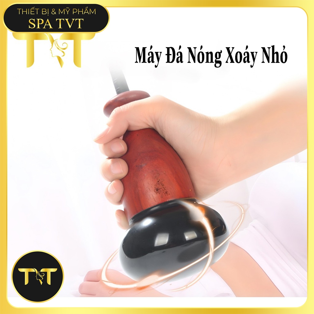 Máy Đá Nóng Xoáy Nhỏ Đá Bian Massage Body, Hỗ Trợ Giảm Béo, Chải Thông Kinh Lạc, Dưỡng Sinh BH 12 Tháng