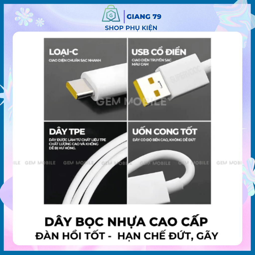 BỘ SẠC OPPO SUPER VOOC 65W Chính Hãng