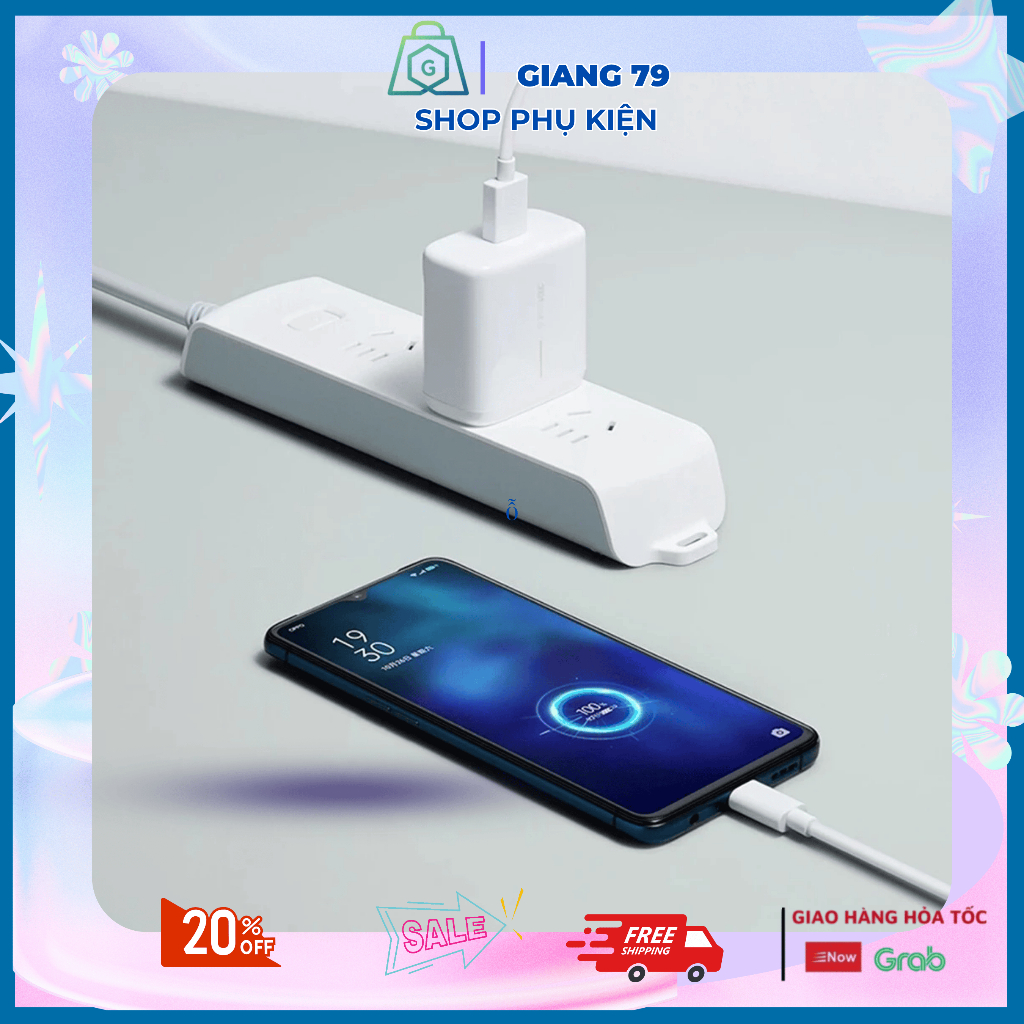 BỘ SẠC OPPO SUPER VOOC 65W Chính Hãng