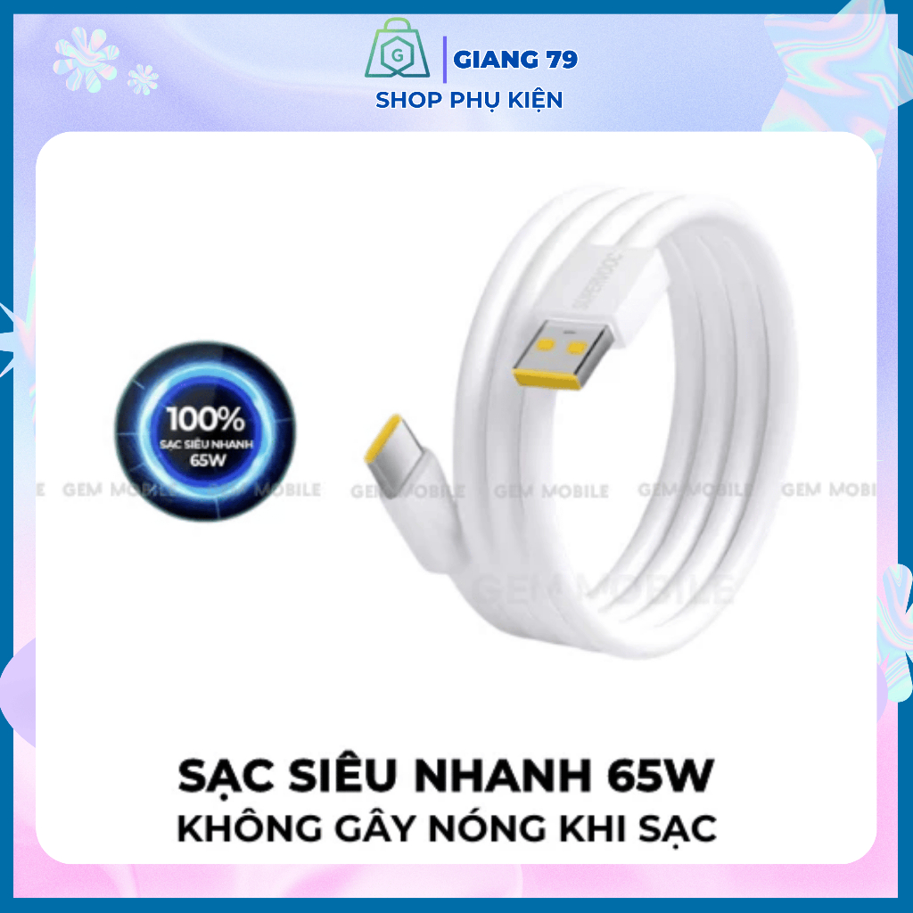 BỘ SẠC OPPO SUPER VOOC 65W Chính Hãng