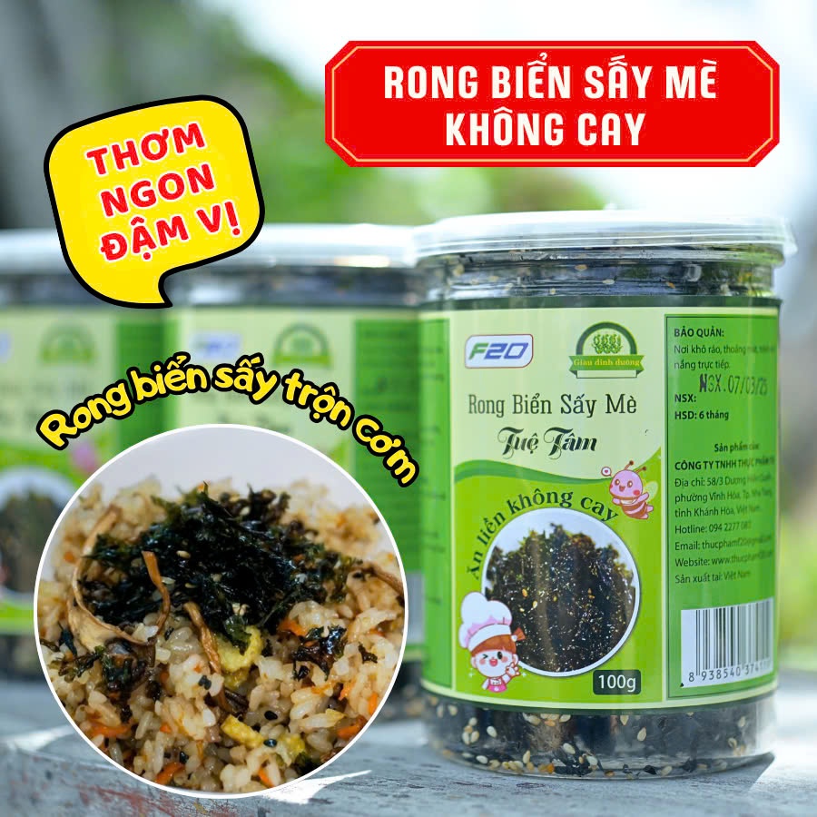 10 Hộp Rong biển sấy mè KHÔNG CAY - Rong biển sấy giòn cho bé | Shopee ...