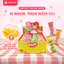 Hộp Kẹo Mút Trái Cây Zoom 240g Trái cây sấy tự nhiên Que giấy y tế Nhật Bản EIKODO SINCE 1877