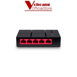 Switch Để Bàn 5 Cổng Gigabits Mercusys MS105G RJ45 10/100/1000Mbps Thiết kế nhỏ gọn, Cắm và Dùng