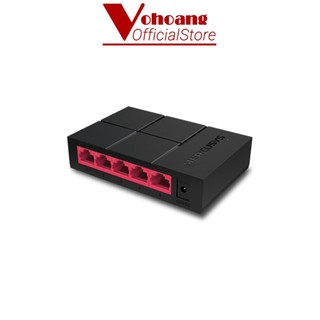 Switch Để Bàn 5 Cổng Gigabits Mercusys MS105G RJ45 10/100/1000Mbps Thiết kế nhỏ gọn, Cắm và Dùng